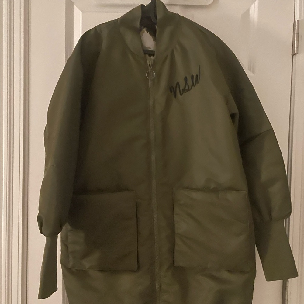Nike Olive Bomber Jacket